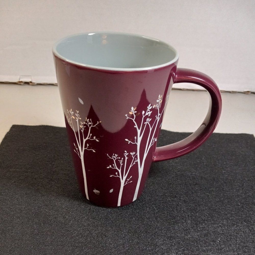 Davids Tea Falling Acorns Tea Mug Cottagecore Coutrycore Fall Scene